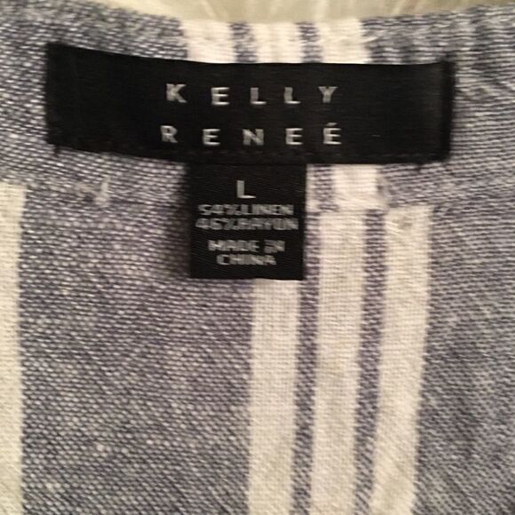 Kelly Renee LINEN & RAYON Pocket Shorts Romper - Picture 4 of 6